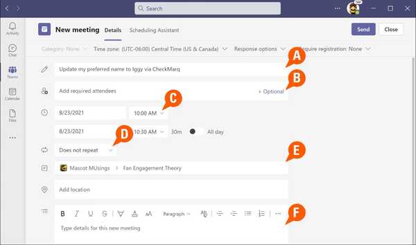 How To Create A Meeting Link In Microsoft Teams